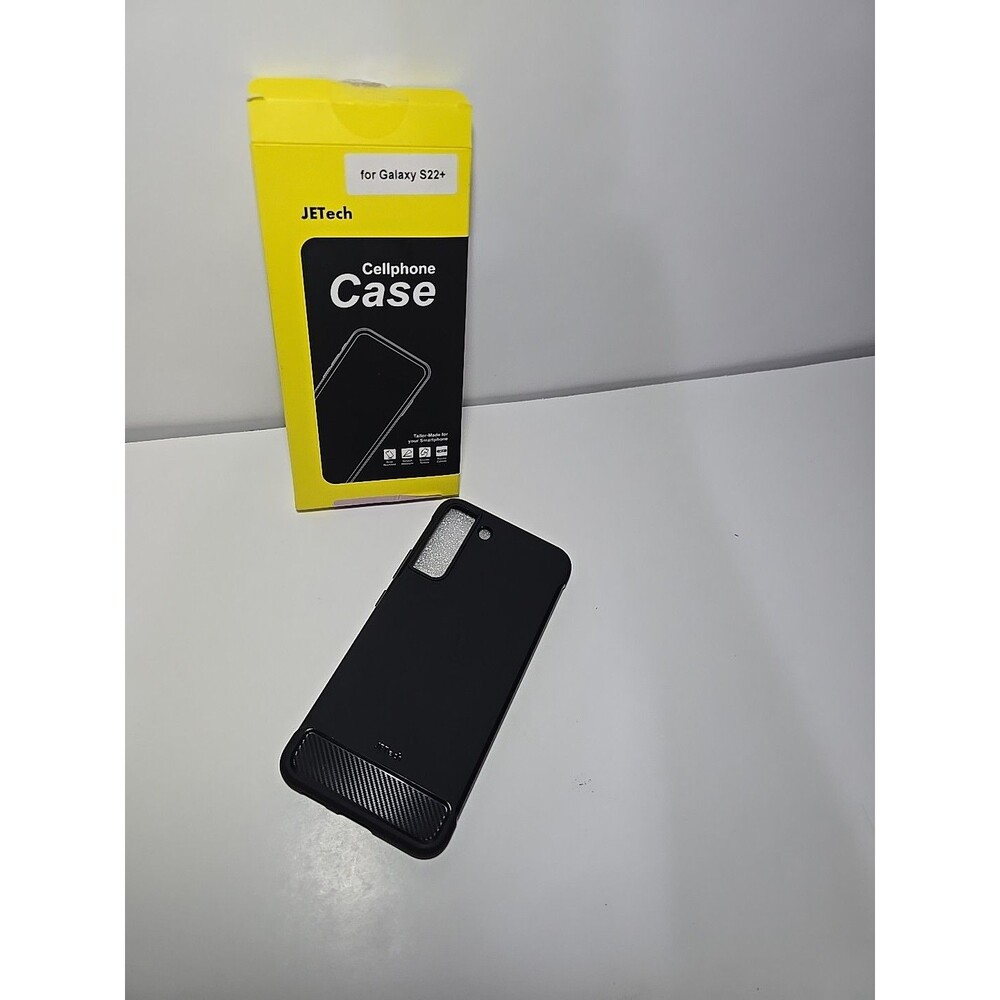 JETech Case for Samsung Galaxy S22 Plus Black Shockproof Slim Protective Cover